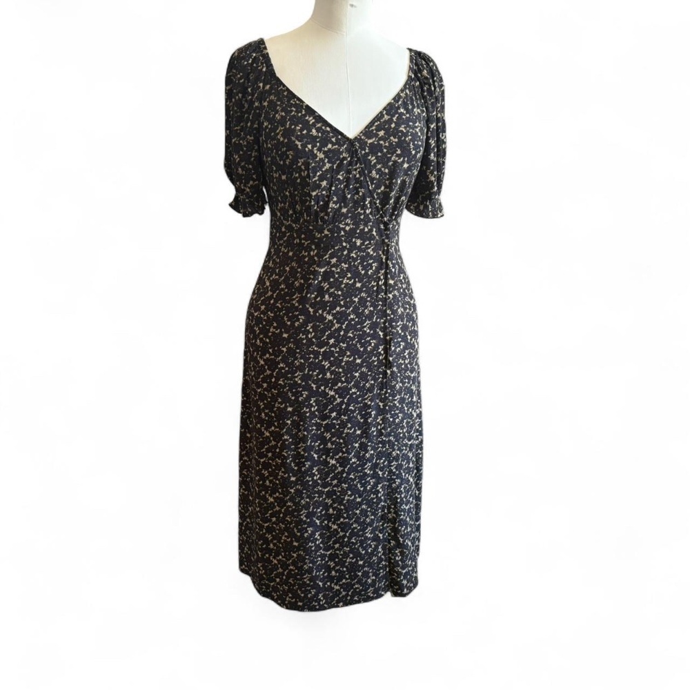 BA&SH Eden Dress - Blue Nuit (sz S) 266